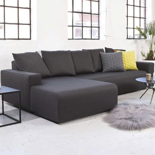 Canapé d'angle - COMBO - prostoria - lit / contemporain / en tissu