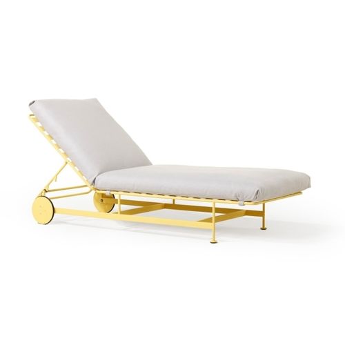 Bain de soleil contemporain - Jugo  - prostoria - en tissu / en bois / en acier inoxydable