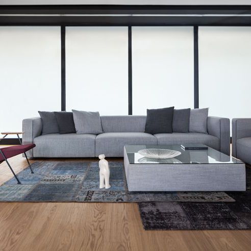 Canapé modulable - MATCH - prostoria - d'angle / contemporain / en tissu