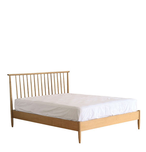 Lit double - TERAMO - ercol - classique / avec tête de lit / en chêne
