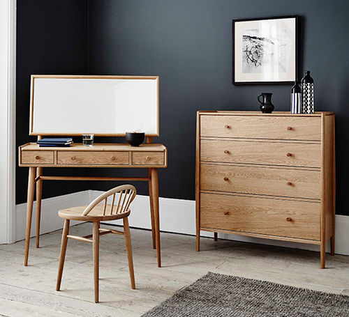 Coiffeuse contemporaine - SHALSTONE - ercol - en chêne / monoplace
