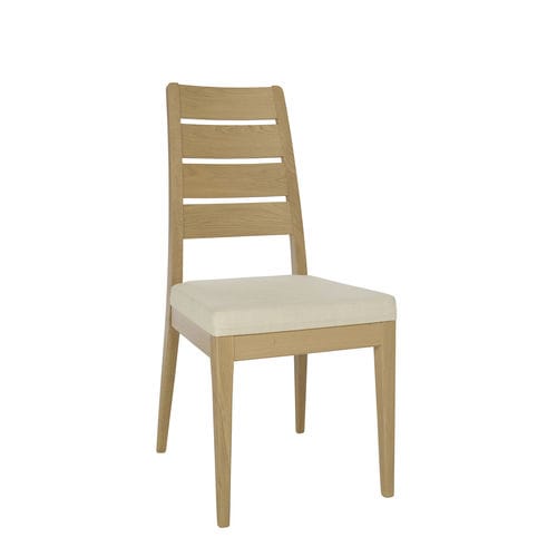Chaise de salle à manger contemporaine - ROMANA : 2643 - ercol - d'intérieur / en tissu / en cuir