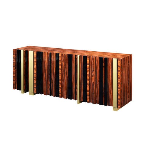 Buffet contemporain - AURUM - Amu- Inspiration Design - en bois / doré