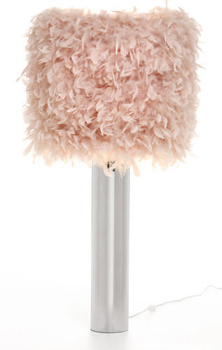 Lampe de table - Amu- Inspiration Design - en plumes / design original / sans fil