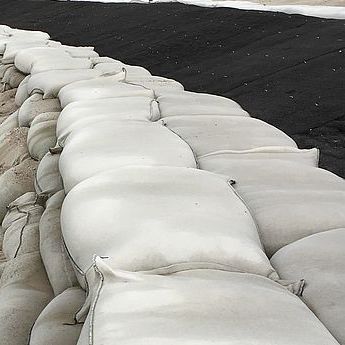 Géocomposite de drainage - SoilTain® Bags - Huesker - de protection / en tissu / pour berges des rivières