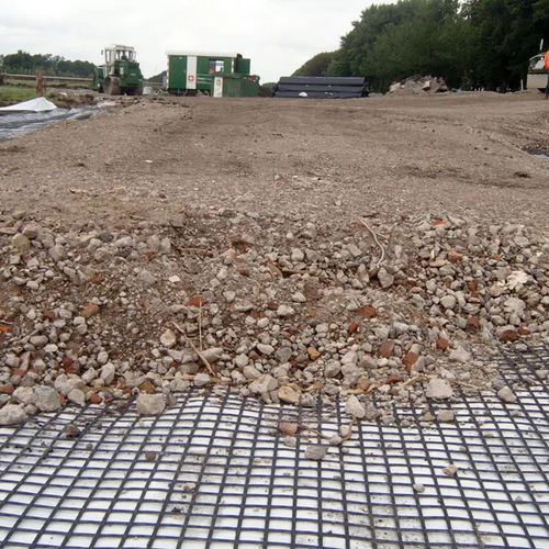 Géogrille de renfort - Basetrac® Duo-C - Huesker - pour filtration / pour fondation / pour sol