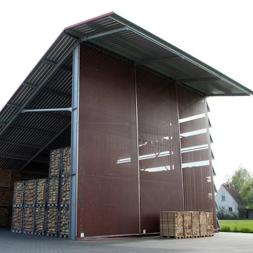 Store intégré - Lubratec® Stretched Systems - Huesker - pour fenêtre / en toile / d'extérieur