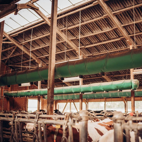 Unité de ventilation centralisée - Lubratec® Tube Air - Huesker - industrielle