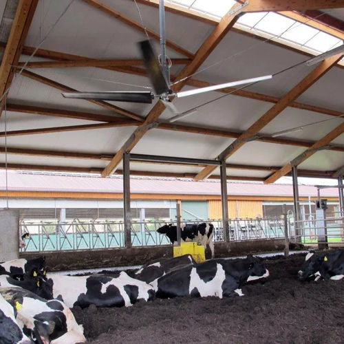 Ventilateur de plafond industriel - Lubratec®  - Huesker - en métal