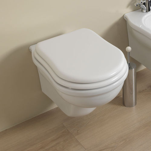 WC suspendu - EFI  - FLAMINIA - en céramique / résidentiel / ovale