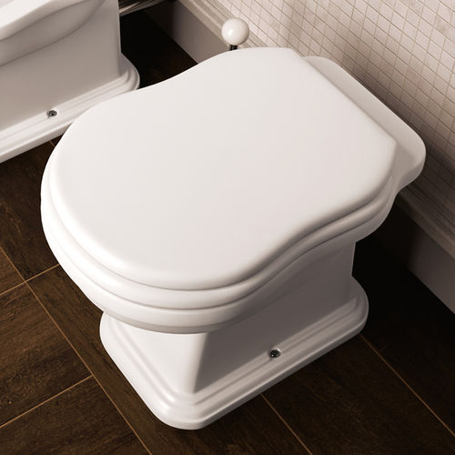 WC à poser - EFI  - FLAMINIA - en céramique / résidentiel / ovale