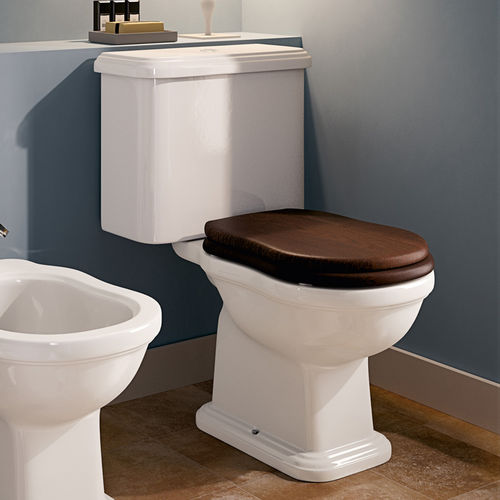 WC monobloc - EFI  - FLAMINIA - en céramique / résidentiel / ovale