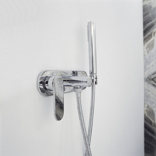Mitigeur de douche - ONE   - FLAMINIA - mural / en métal chromé / 1 trou