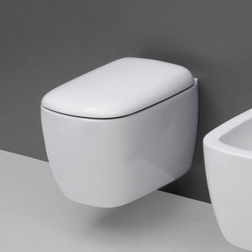 WC suspendu - MONÒ  - FLAMINIA - en céramique / par Patrick Norguet / résidentiel