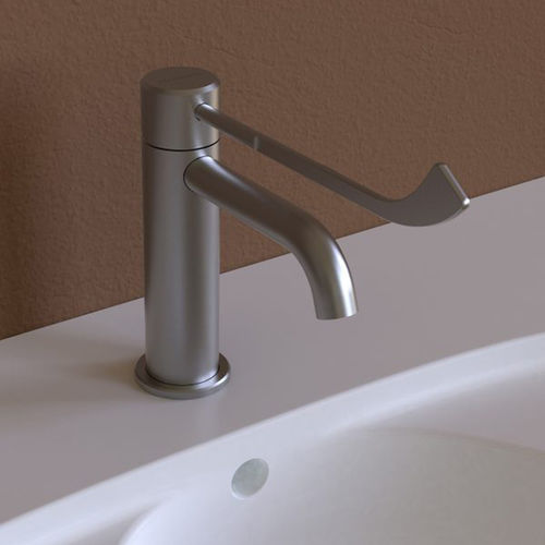 Mitigeur de vasque - ST3050DACC - FLAMINIA - à poser / en acier inoxydable / en inox brossé