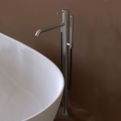 Mitigeur de baignoire - ST2580ACC - FLAMINIA - en îlot / en inox brossé / 1 trou