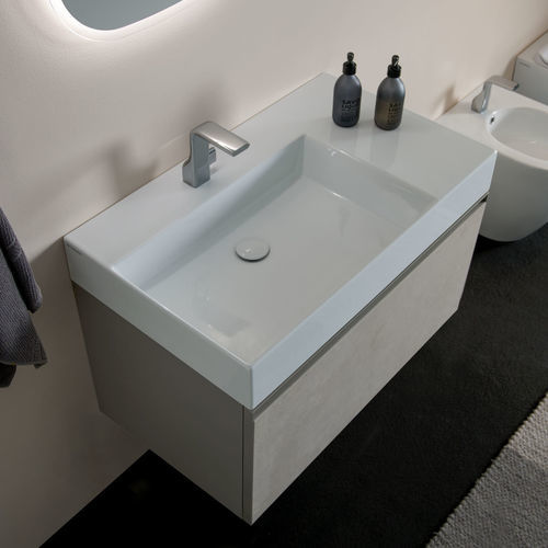 Lavabo à poser - APPLIGHT 8551 - FLAMINIA - suspendu / en céramique / simple