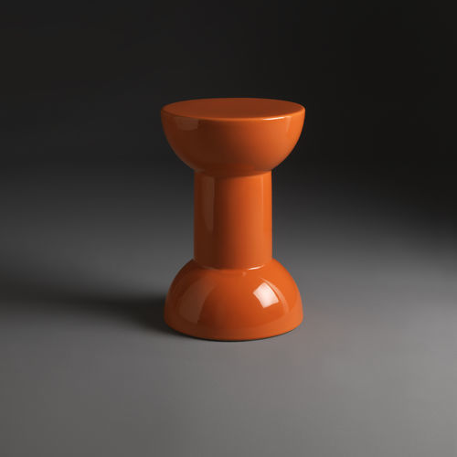 Tabouret contemporain - ROCCHETTO - FLAMINIA - en céramique / avec piètement en céramique / piètement central