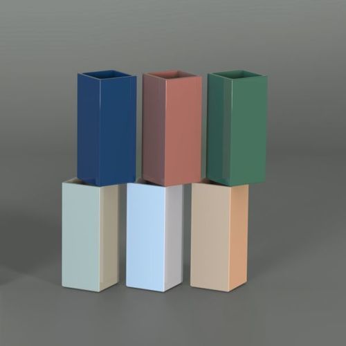 Vase contemporain - VA12 - FLAMINIA - en céramique / non spécifié / blanc