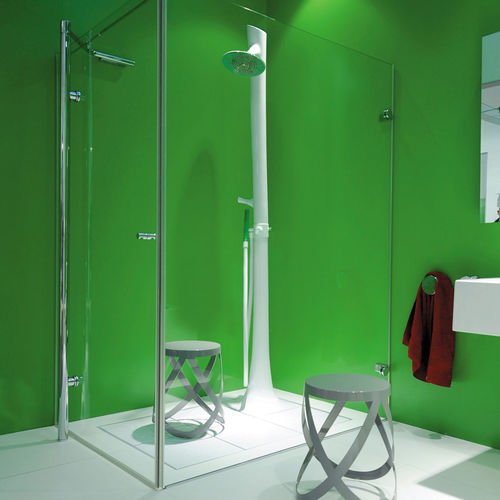 Colonne de douche sur pied - ALBERO  - FLAMINIA - contemporaine / avec douche à main