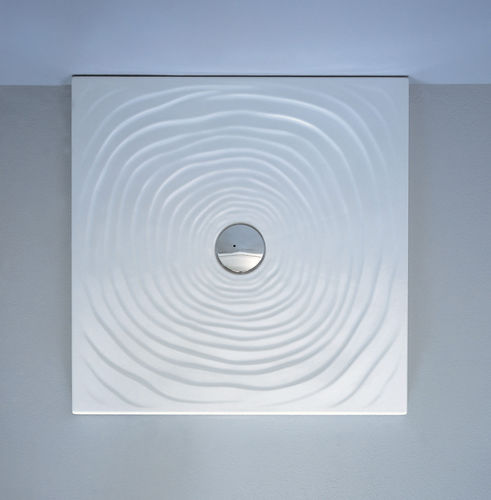 Receveur de douche carré - WATER DROP  - FLAMINIA - à poser / en céramique / antidérapant