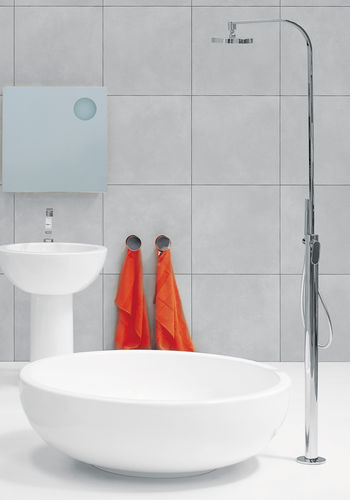 Set de douche au sol - ONE   - FLAMINIA - contemporain / avec douche à main / pluie