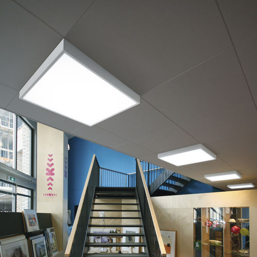 Luminaire suspendu - LITE  - Esse-ci - à LED / rectangulaire / carré