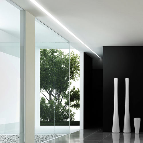 Profil éclairant au plafond - OVVIO DISPLAY - Esse-ci - encastrable / à LED / dimmable