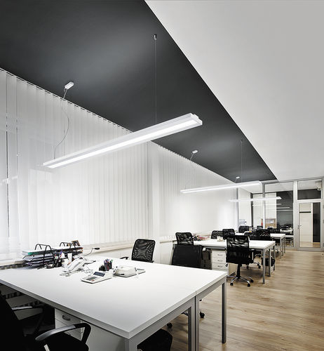 Luminaire suspendu - LINT EVO - Esse-ci - à LED / linéaire / IP40