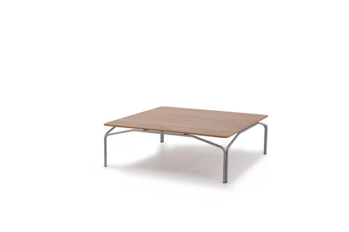 Table basse contemporaine - MY - LK Hjelle - en noyer / carrée / résidentielle