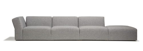 Canapé modulable - OK - LK Hjelle - contemporain / en tissu / anthracite