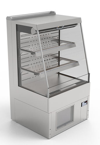 Vitrine réfrigérée étagère - CALEO COLD 80 - AKE Ausseer Kälte- u. Edelstahltechnik GmbH  - pour commerce / avec éclairage