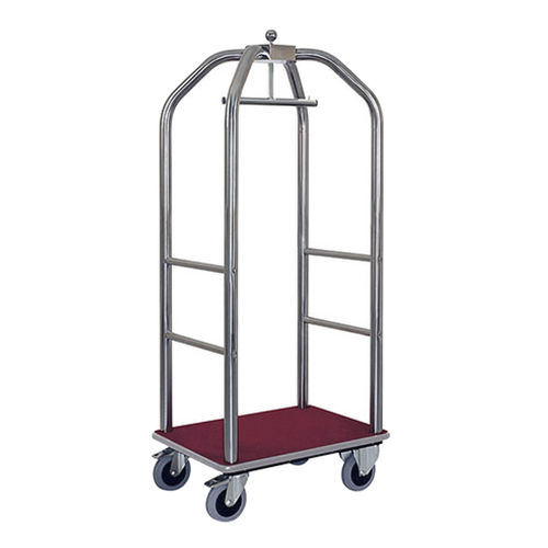 Chariot à bagages - TRANSBAG HEXA CR/L MOQ ROSSA - CADDIE HOTEL - pour hôtel / personnalisable / résistant aux rayures