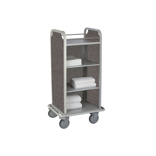Chariot de ménage - TAHITI S - CADDIE HOTEL - à linge / pour hôtel / en acier