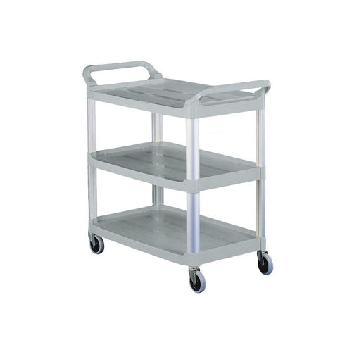 Chariot de service - PASSEPARTOUT PL 3 - CADDIE HOTEL - pour hôtel / en plastique / en aluminium anodisé
