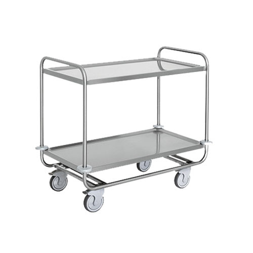 Chariot de service - SUPER CADDINOX 2  - CADDIE HOTEL - pour hôtel / en acier inoxydable / en caoutchouc