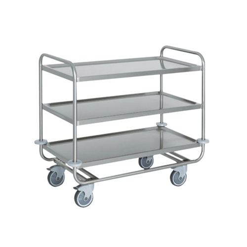 Chariot de service - SUPER CADDINOX 3  - CADDIE HOTEL - pour hôtel / en acier inoxydable / en caoutchouc