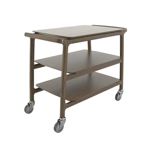 Chariot de service - ALTO 3 - CADDIE HOTEL - pour hôtel / en bois massif