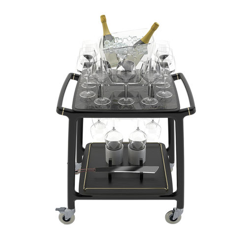 Chariot de service - ALTO BOLLA - CADDIE HOTEL - pour hôtel / en bois massif / en HPL