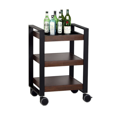 Chariot à boissons - SENSO BAR S - CADDIE HOTEL - pour hôtel / en acier peint / en bois peint