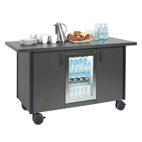 Chariot à boissons - SENSO STATION - CADDIE HOTEL - pour hôtel / réfrigéré / en acier inoxydable