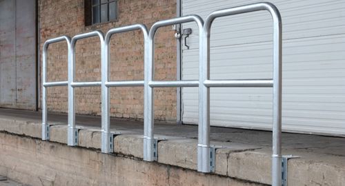 Garde-corps en acier galvanisé - RSG-1000 - Dancop International GmbH  - à barreaudage / d'extérieur / pour plate-forme