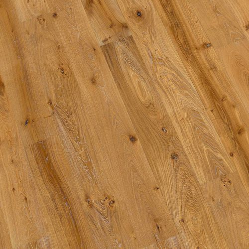 Parquet contrecollé - N.01 - Dennebos Flooring - point de Hongrie / vieilli / à coller