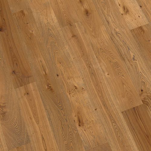 Parquet contrecollé - N.08 - Dennebos Flooring - point de Hongrie / vieilli / à coller