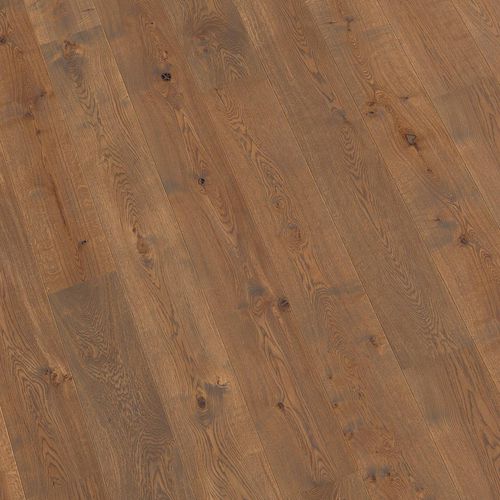 Parquet contrecollé - N.10 - Dennebos Flooring - point de Hongrie / vieilli / à coller