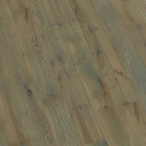 Parquet contrecollé - S.01 - Dennebos Flooring - point de Hongrie / vieilli / à coller