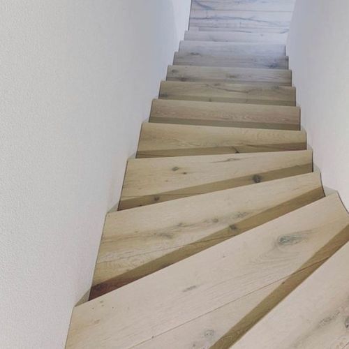 Parquet contrecollé - R.07 - Dennebos Flooring - point de Hongrie / huilé / à coller