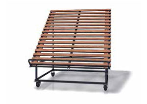Rayonnage pour commerce - EBE120 - Bizzarri SRL  - pour fruits et légumes / en bois / en acier
