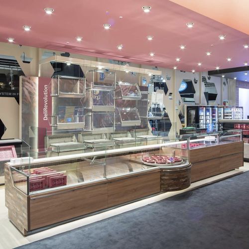 Vitrine réfrigérée comptoir - SHAPE M DESIGN - Bonnet Neve  - pour commerce / avec éclairage