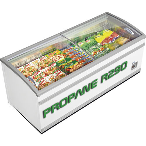 Vitrine réfrigérée îlot - SOUND CRYSTAL GREEN ENERGY - Bonnet Neve  - pour commerce